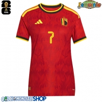 Maglie da calcio Belgio Kevin De Bruyne #7 Prima Maglia Femminile Mondiali 2026  Manica Corta
